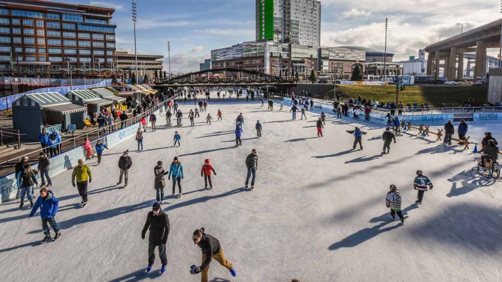 Ice at Canalside
