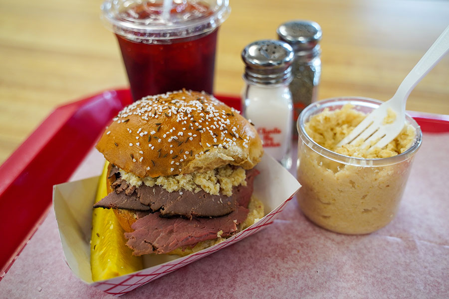 beef on weck at charlies