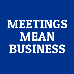 Meetings mean business