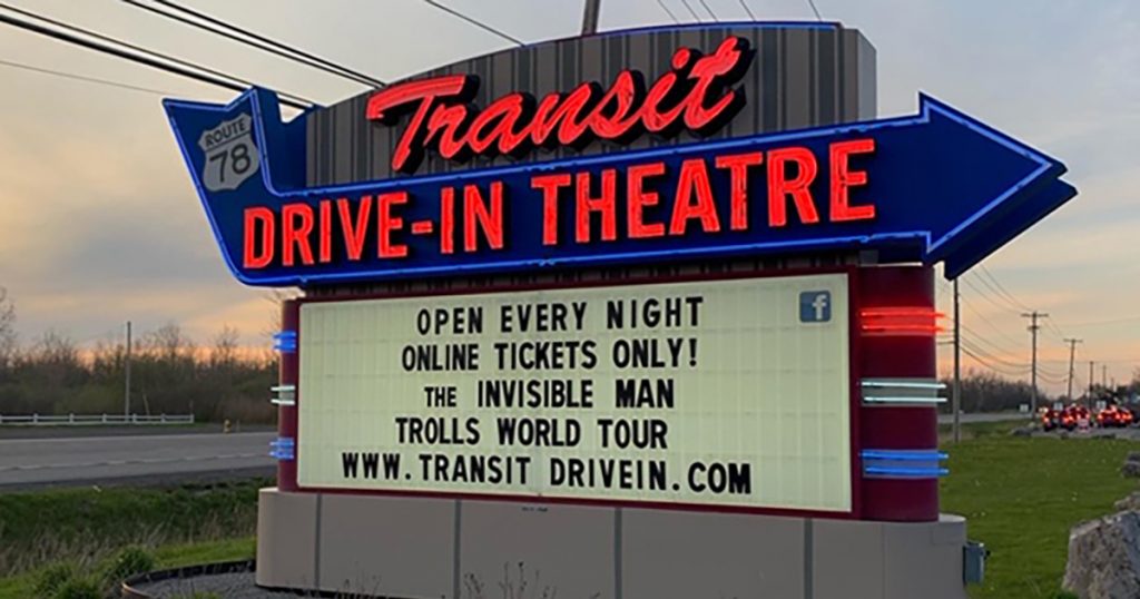 Transit Drive In theatre