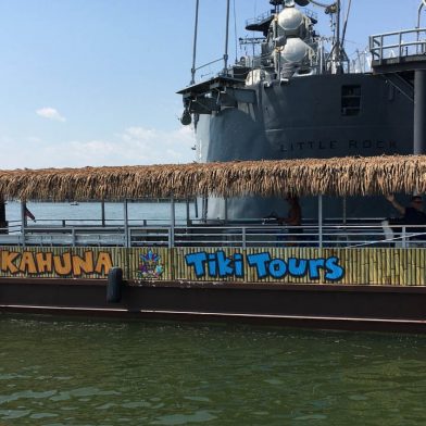 Big Kahuna Tiki Boat