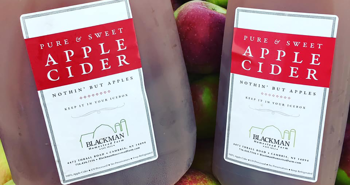 Blackmans apple cider