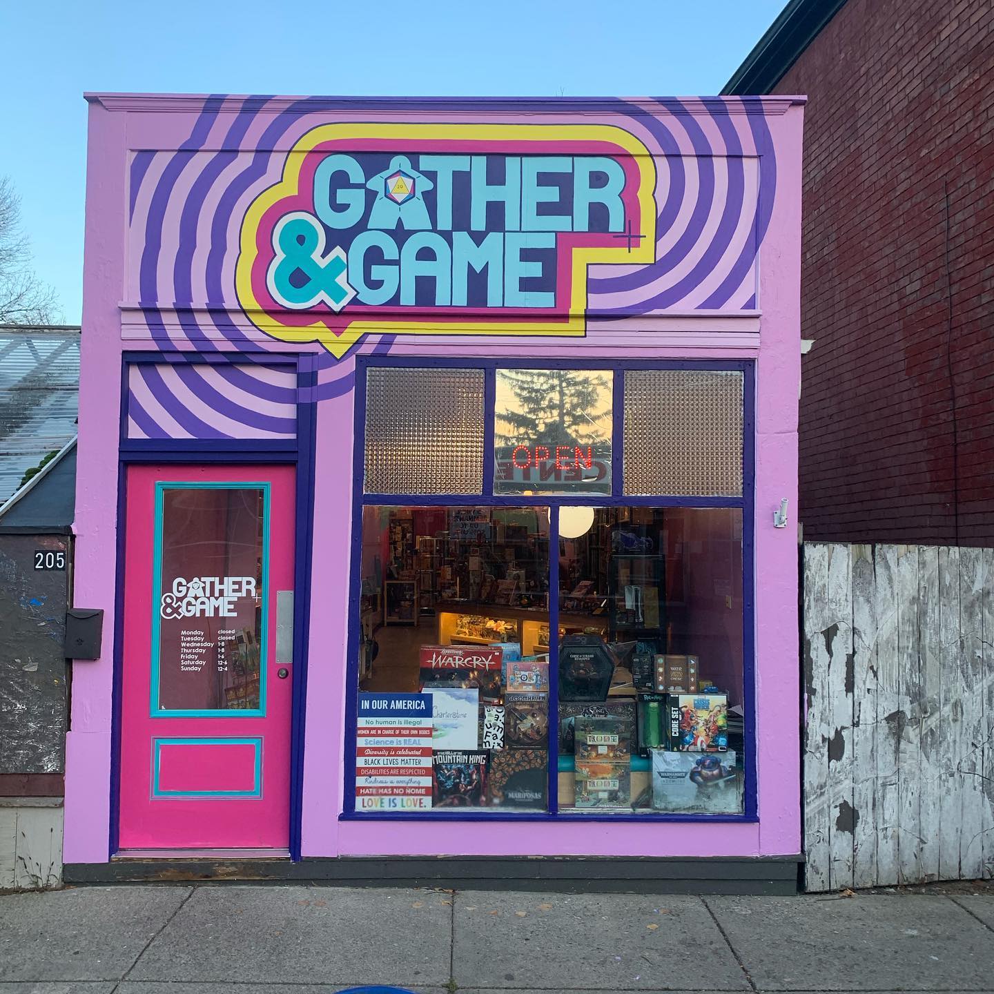 gather and game-1