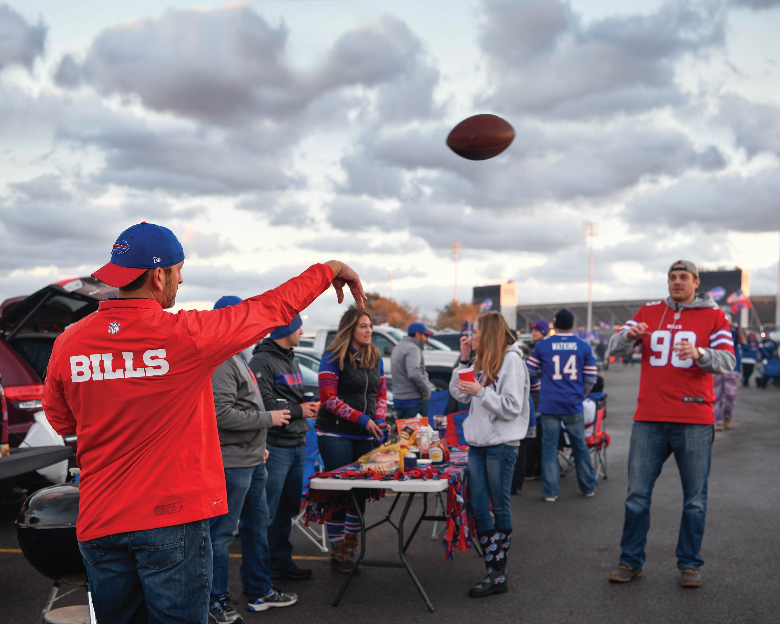 buffalo bills tailgate party