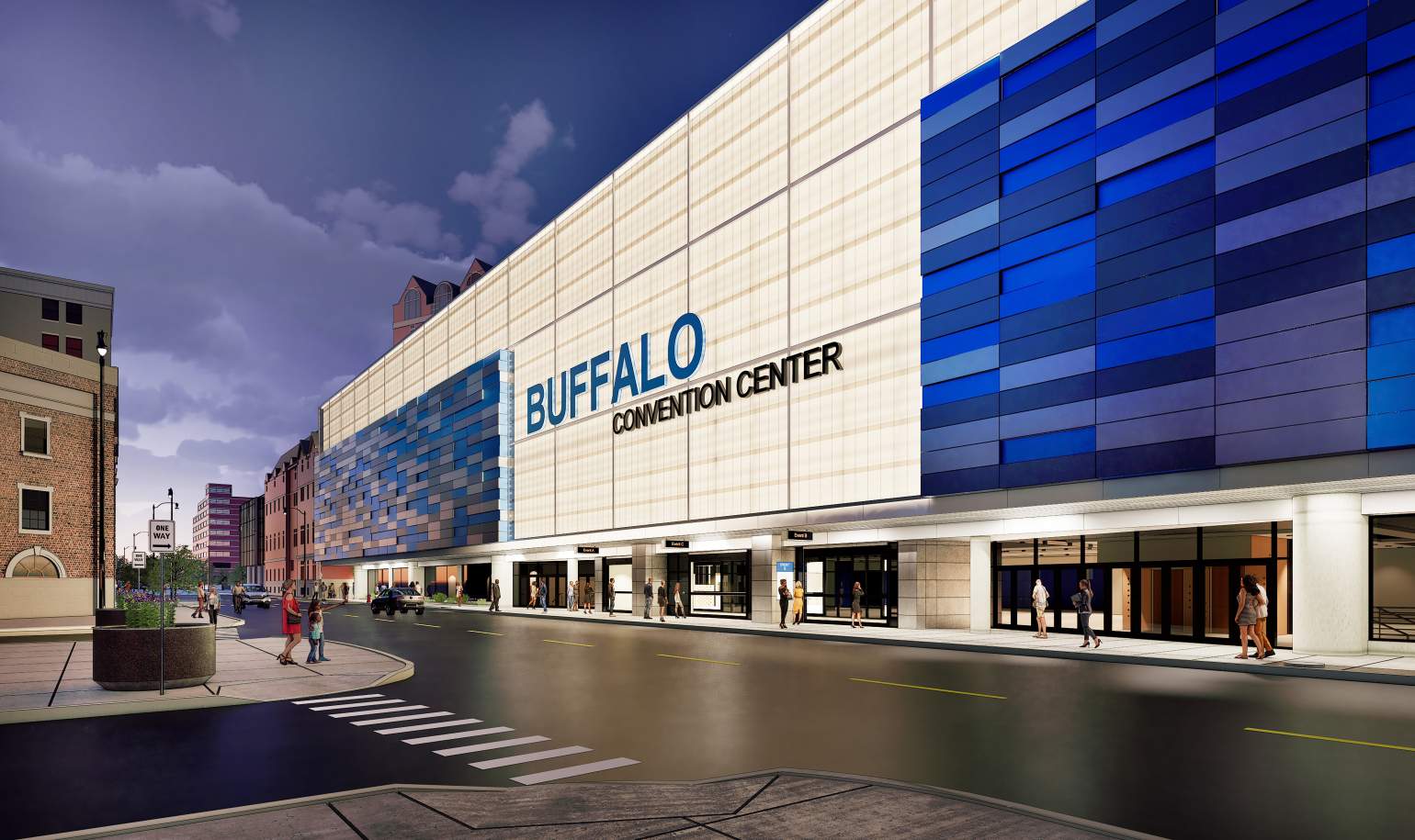 buffalo convention center-trautman